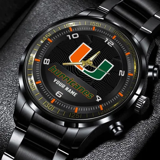 Discover Hurricanes Stainless Steel Watch