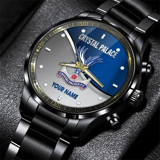 Discover Crystal Palace F.C Black Stainless Steel Watch