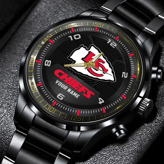 Discover Chiefs Stainless Steel Watch
