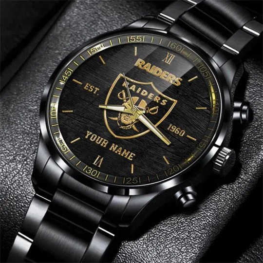 Raiders Stainless Steel Watch