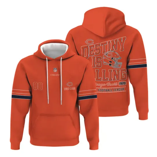 Discover Ch!c@g0 Be@rs | Premium football Champion’s Call Hoodie TD