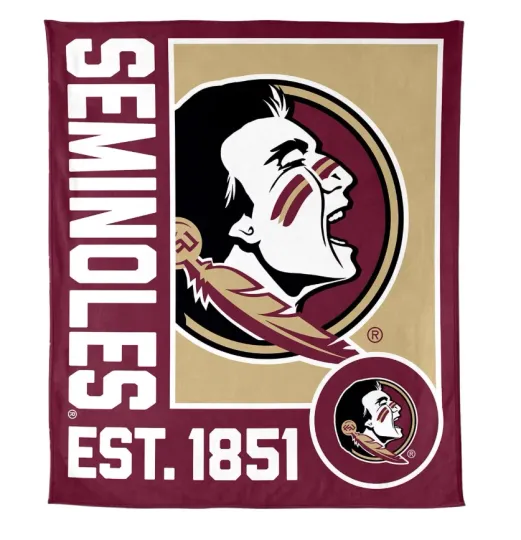 Discover Florida State Seminole Fleece Blanket