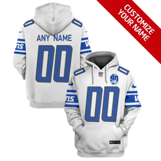 Discover D.3.t.r.0!t L!ons Hoodie Style Jersey Custom Name And Number