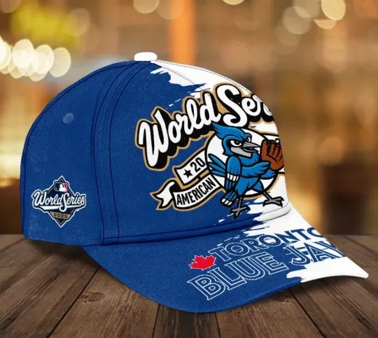 Discover Toronto Blue Jays World Series Baseball Cap