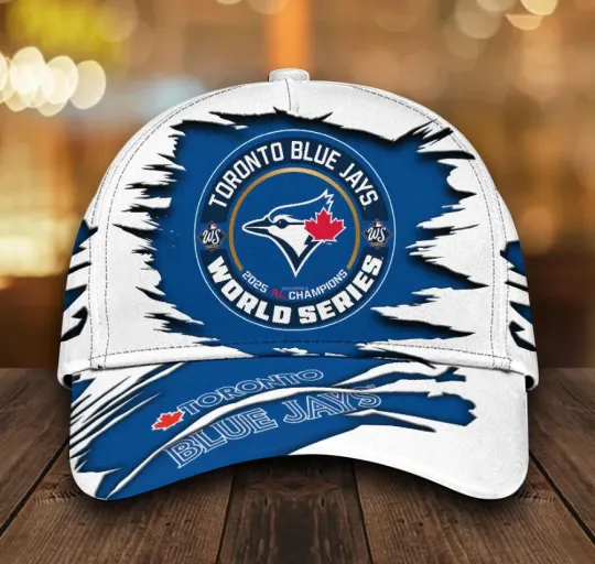 Discover Toronto Blue Jays World Series Baseball Cap