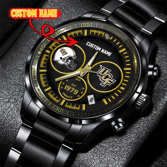 Discover Knights Black Stainless Steel Watch