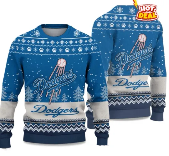 Discover La Dodgers Ugly Christmas Sweater