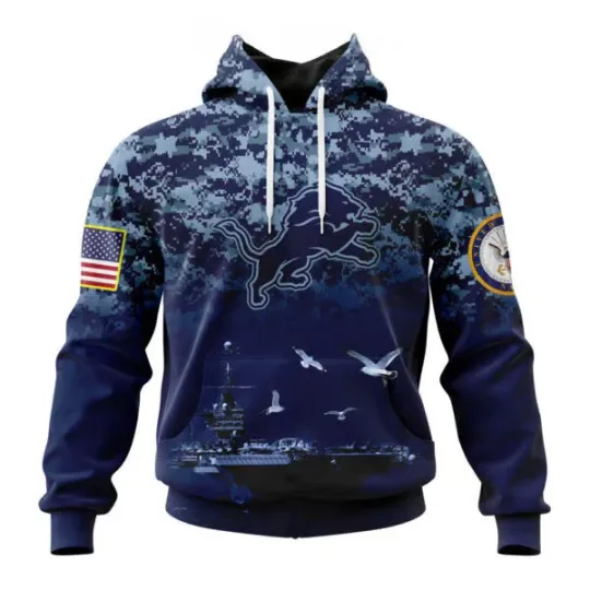 D.3.t.r.0!t L!ons | Honor US Navy Veterans Hoodies, Gift For Fans, Christmas Gift