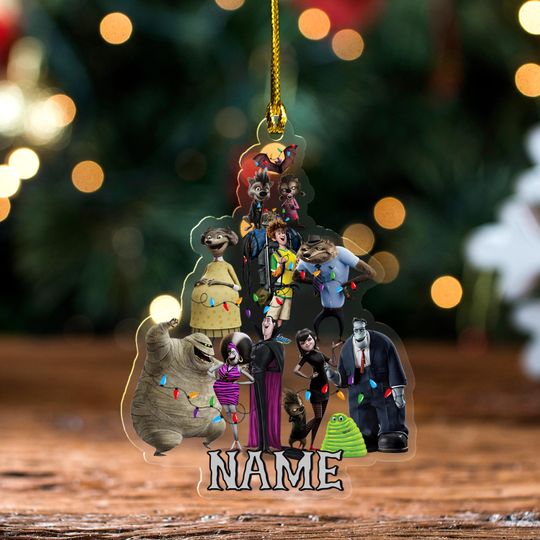 Discover Hotel Transylvania Cutout Ornament, Hotel Transylvania Christmas Ornament, Christmas Ornament, Custom Ornaments, Hotel Transylvania NGW323