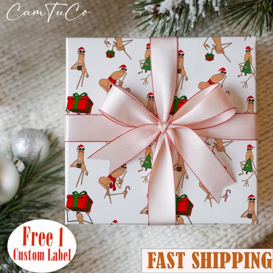 Discover Marcus The Worm Wrapping Paper, VR Chat Meme Wrapping Paper, Marcus Meme Wrapping Paper, Hello Robert Christmas Gift Wrap, Christmas Gifts