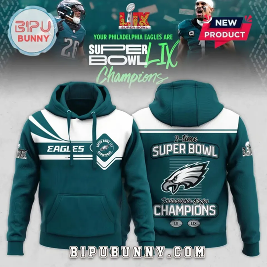 Ph!l@del E@.gles Super Bowl 2025 Hoodie