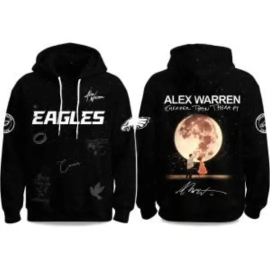 Discover E@gles Alex Warren Cheaper Than Therapy Global Tour 2025 Hoodie