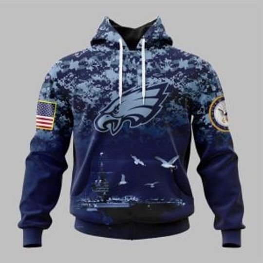 2025 E@gles US Navy 250th Birthday Hoodie