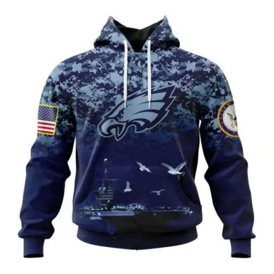 Ph!l@del E@.gles | Honor US Navy Veterans Hoodies, Gift For Fans, Christmas Gift