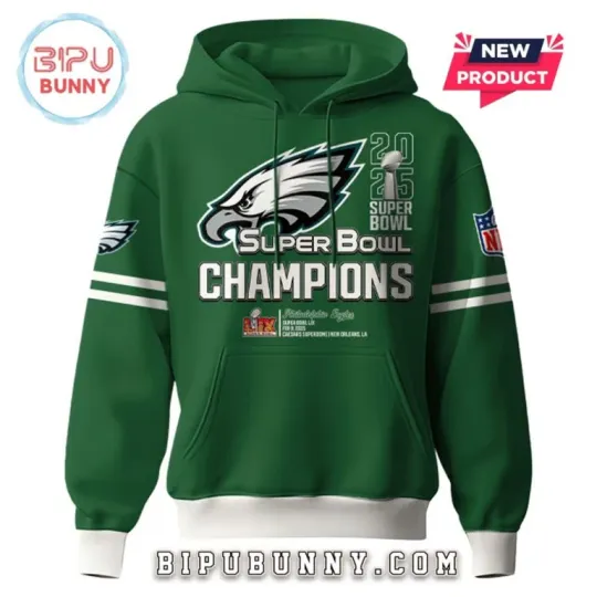 Discover Ph!l@del E@.gles Super Bowl 2025 Special Hoodie
