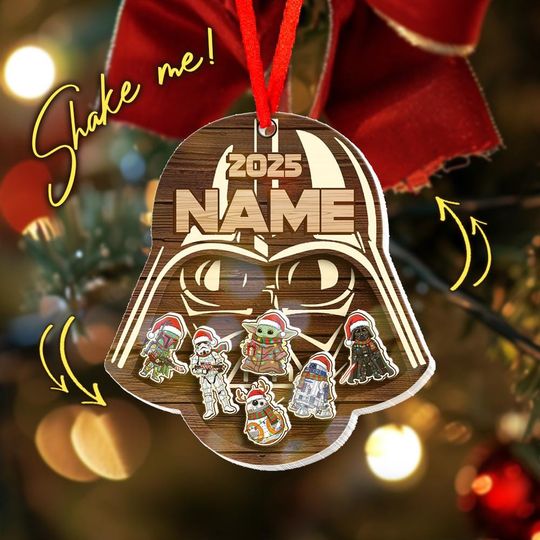 Discover Custom Christmas Star Wars Ornament, Mickey Ornament, Star Wars Characters Ornament