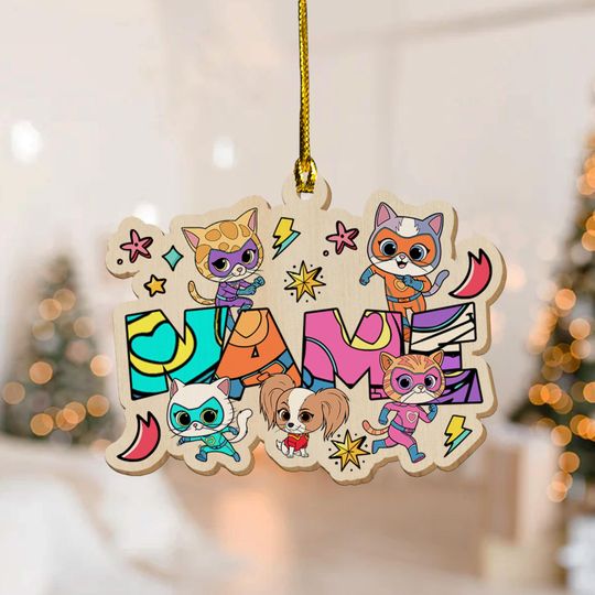 Discover Personalized SuperKitties Ornament, Cute SuperKitties Christmas Ornament, SuperKitties Ornament 2025, Custom SuperKitties Ornament D2NI06