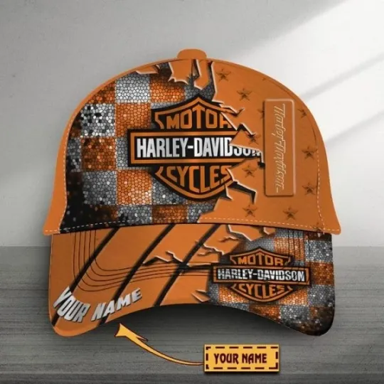 Discover Personalized Harley Motor Racing Davidson Classic Cap Gift, Gift For Fans, Christmas Gift