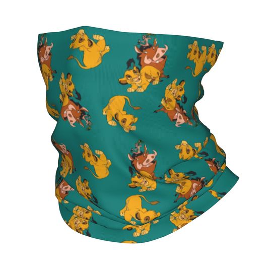The Lion King Movie Face Mask Scarf