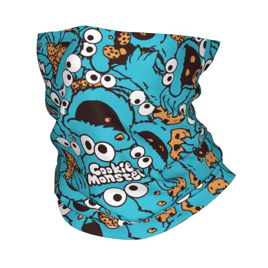 Cute-Blue Bandana Face Mask Scarf