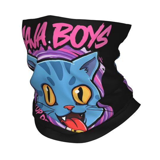 Kpop Demon Hunters Tiger Face Mask Scarf