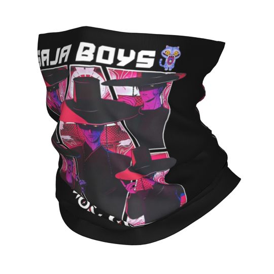 KPop Demon Hunters Saja Boys Face Mask Scarf