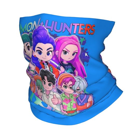 Kpop Demon Hunters Face Mask Scarf