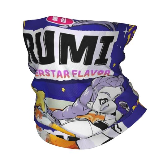Discover Rumi Superstar Flavor Ramyeon Ramen Bandana Neck Cover Printed Mask Scarf Multifunctional Balaclava Running Unisex Adult Winter