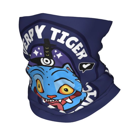 DERPY Tiger Face Mask Scarf