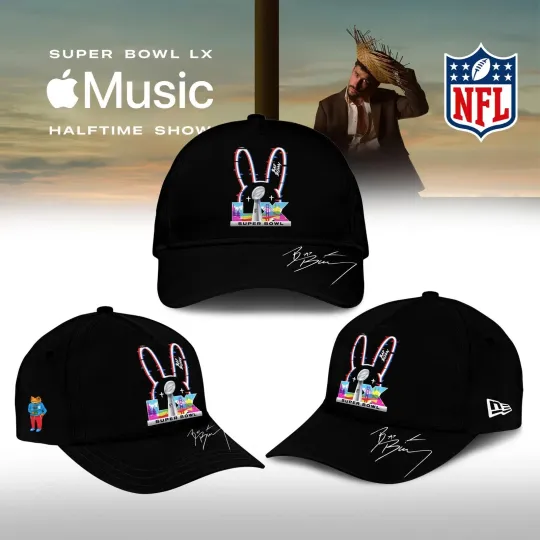 Bad Bunny Here For The Benito Bowl 2025 2026 Hat, Gift For Fans, Christmas Gift