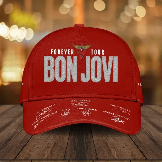 Discover Bon Jovi Classic Cap, Gift For Fans, Christmas Gift