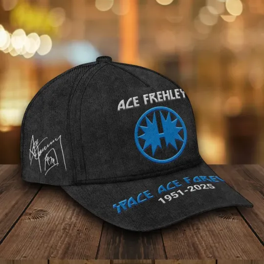 Discover KISS X Ace Frehley Classic Cap, Gift For Fans, Christmas Gift