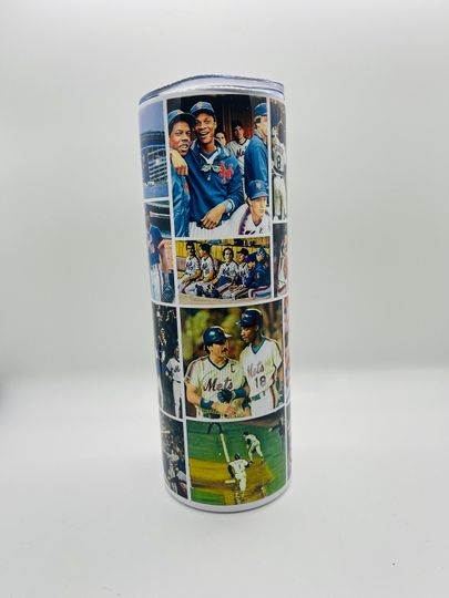 Discover Mets 86 World Series Champions custom collectible - New York Mets 20oz tumbler