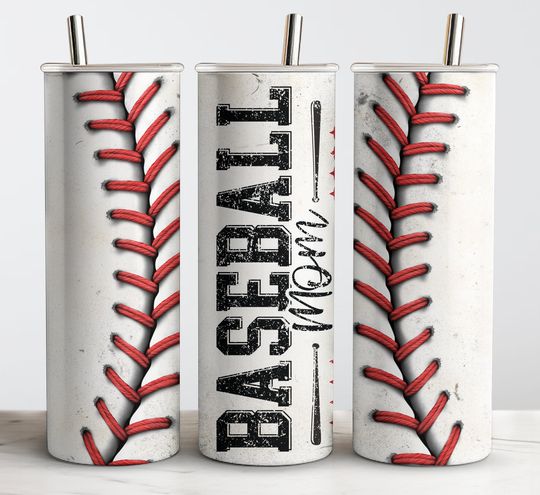 Discover Baseball Mom 20 oz Skinny Tumbler Sublimation Designs,Tumbler ,Tumbler