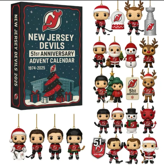 Discover Nw Jersey 51st Anniversary 2025 Advent Calendar 2D Gift For Christmas
