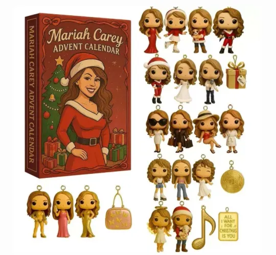 Discover Mariah Carey Advent Calendar 2D Gift For Christmas