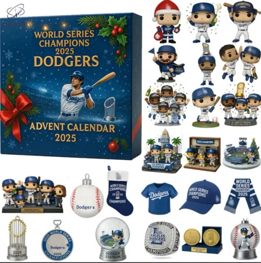 Discover 2025 World Champions Advent Calendar Inspired by LA Baseball Team
