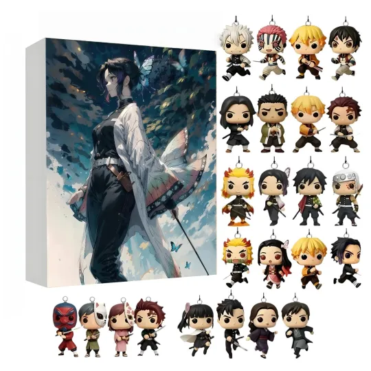 Discover 2025 Slayer Advent Calendar With 24Days Surprise Collectible Xmas Gift Box