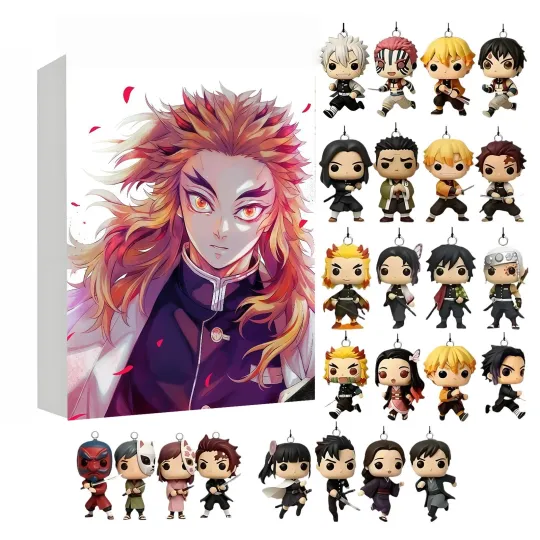 Discover 2025 Slayer Advent Calendar With 24Days Surprise Collectible Gift Box 2D