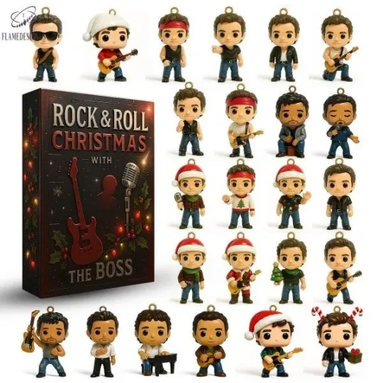 Bruce Springsteen Rock and Roll Advent Calendar 2025