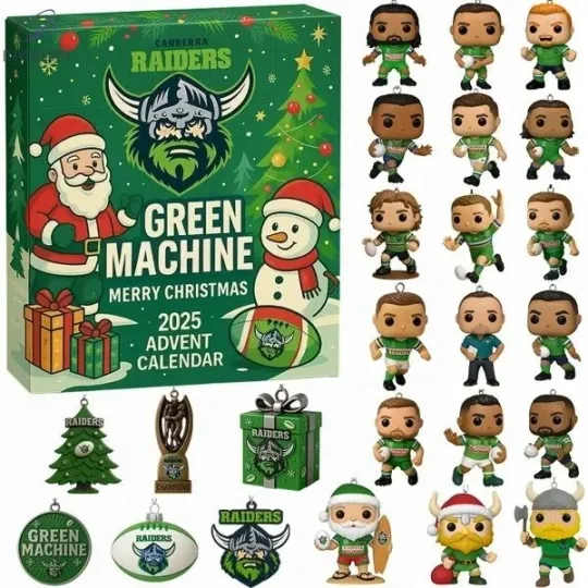 Canberra Raiders 2025 Advent Calendar