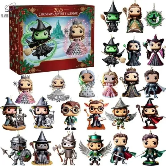 Discover 2025 Wicked Advent Calendar Holiday Countdown Mystery Box