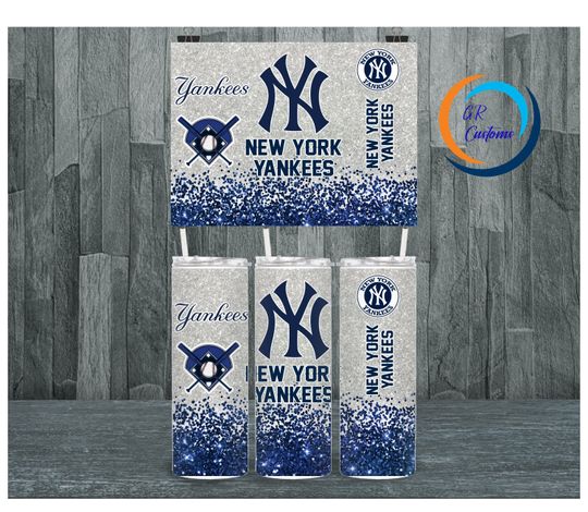 Discover New York Yankees 20 oz tumbler stainless steel