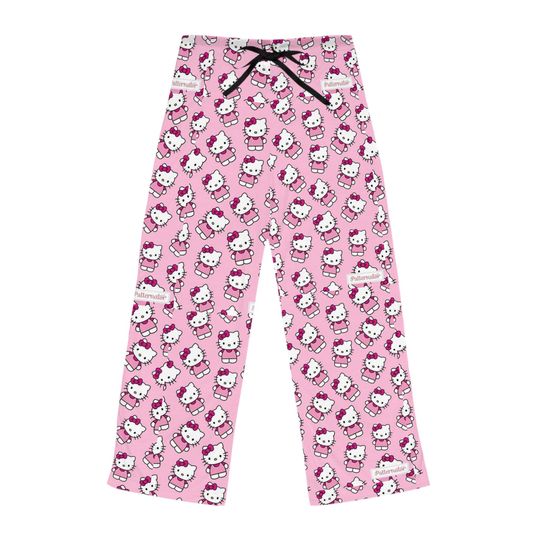 Discover Hello Kitty Pajama Pants: Women's Cozy Polyester Loungewear