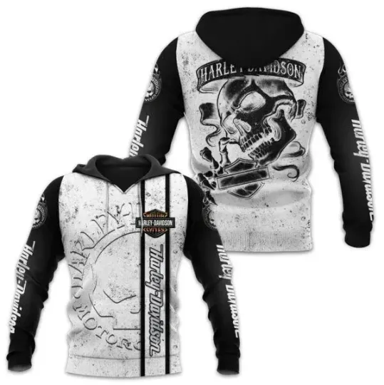 Discover Personalized Harley Racing Davidson 3D Hoodie , Unisex Adults S-5XL