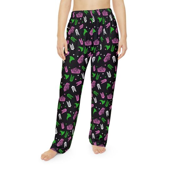 Discover Wicked Dreams Silky Pajama Pants Celebrating Glinda & Elphaba