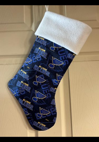 Discover Saint Louis Blues Christmas Stocking