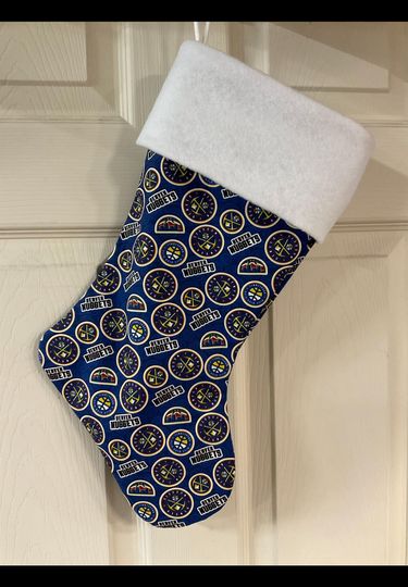 Discover Denver Nuggets Christmas Stocking