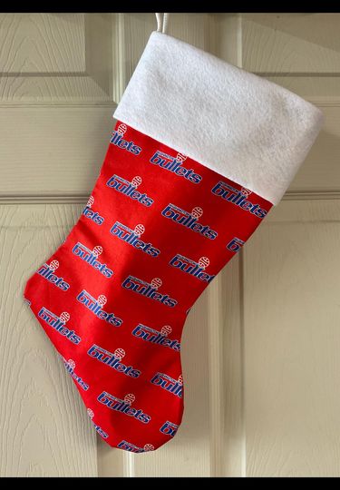 Discover Washington Bullet  Christmas Stocking
