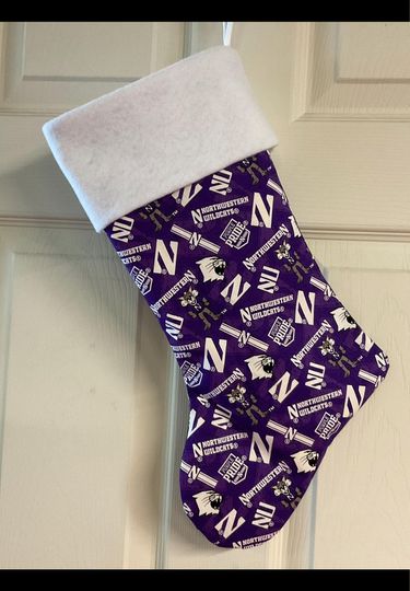 Northwestern Wildcats Christmas Stocking